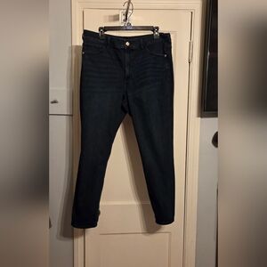 Express Dark Blue Skinny Jeans